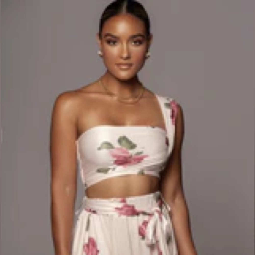 JLUXLABEL IVORY LILETTE TOP